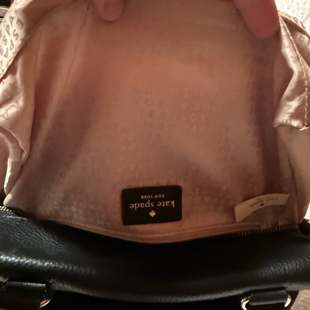 Kate Spade Black Leather Tote Bag - Picture 8 of 8